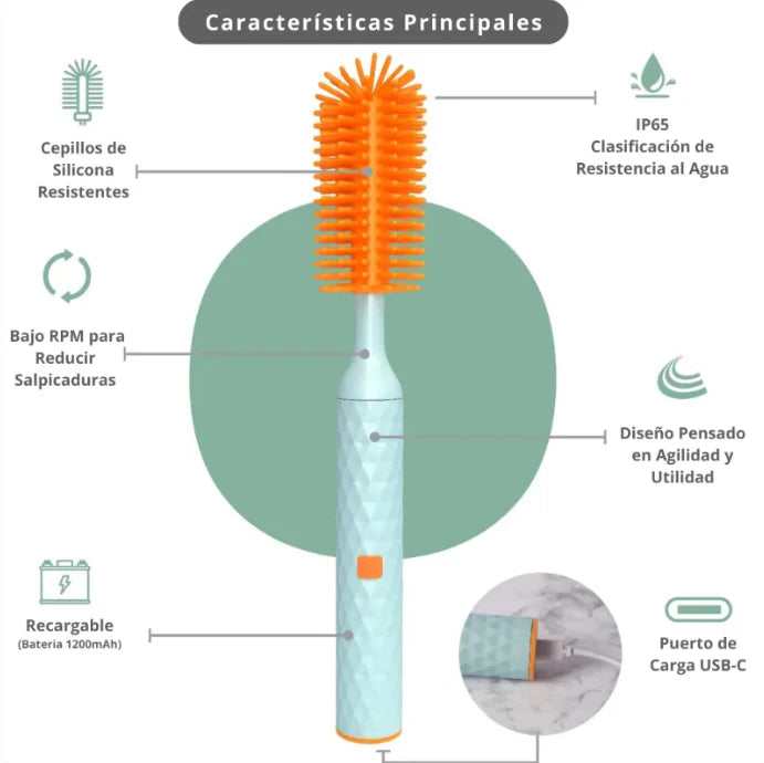 🧼LAVA BIBERONES Y TERMOS ELECTRICO👶