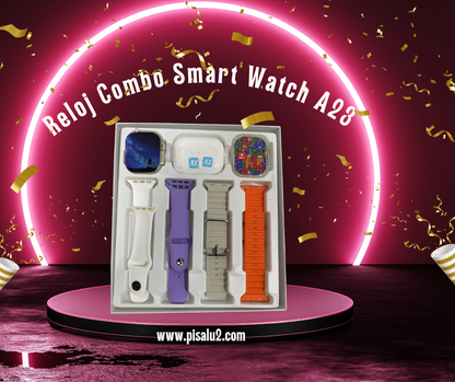 RELOJ COMBO  SMART WATCH A23